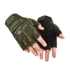 2PCS Full Finger Tactical Gloves Kids Antislip Hard Protect Gear Riding Camouflage Army Combat Glove For Child 240226