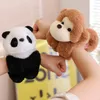 Anello pop creativo cartone animato peluche giocattolo husky kapibala porpoise bambola bambola panda band per bambini