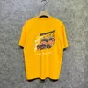 グラフィックTシャツ半袖TシャツプリントカーサマートップシャツデザイナーティープリントカジュアルシャツサイズS-XXL