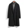 Autumn and Winter New Product 100% Wool Free Cashmere Coat Long Double sided Wool Coat Men's High end Wool Coat Wholesale
