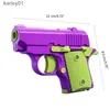 Gun Toys Fidgets Guns Toy Mini 3D Print Carrot Guns Stress Toy Playful Entertainment Toy for Adult Kids Handtherapy YQ240307