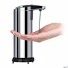 Disinfection Machine 250Ml Stainless Steel Matic Soap Dispenser Infrared Sensor Touchless Sanitizer For Bathroom Kitchen Drop Delivery Dhile