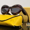 Diseñador Loewee gafas de sol para hombres que viajan en la pista gafas de sol de lujo para mujeres gafas de sol de playa adumbral de moda ovaladas gafas Caja original