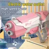 Speelgoedpistool Pistoolspeelgoed Zomer Fantasie Ruimte Waterpistool Automatisch Elektrisch Watergevechten Speelgoed Buiten Strand Zwembad Kinderspeelgoed Kinderen Geschenk 240307