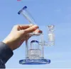 Cam Bong Su Borusu Baş Dab Teçhizatlar Percolator Su Bongs Gözlükleri Bubblers Dabber ile 14mm Eklem