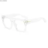 T-shaped design high-end flat light mirror anti blue light radiation style fashionable eyewear frame ultra light