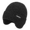 Bérets hiver polaire casquettes pour femmes hommes en plein air chaud solide Skuilles bonnets casquette épaisse Ski protecteurs d'oreille Bonnet unisexe décontracté