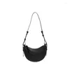 Umhängetaschen Unterarm Half Moon Bolsas Mujer Weibliche Crossbady Für Frauen Hobos Bolsos Echtes Leder Handtaschen