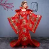 Hanfu kostuum vrouwen Trailing Jurk vrouwelijke Chinese traditionele Kleding china zwart Zwaardvrouwen Bruiloft TV Film Podium Outfit