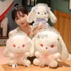 Animali Simpatici giocattoli di coniglio Lolita Bunny Peluche ripiene Animali per bambini Accompagna il sonno per i regali per bambini 240307