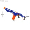 Pistola Giocattoli Elettrici Freccette Giocattolo Airsoft per Nerf Pistola Morbida 7.2CM Foro Testa Proiettili Schiuma Sicura Ventosa Proiettile per Nerf Blaster Ragazzi Giocattolo Bambini YQ240307