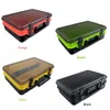 Double Layer Fishing Tackle Boxes Portable Accessories Tool Storage Box Fish Hook Lure Fake Bait Supplies 240307