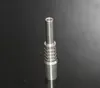 3 estilo Titanium Nai Tip Collector Domeless Titanium Nail 10mm 14mm 19mm GR2 Invertido Grau 2 Ti Nails para Dab Straw Concentrate6085895