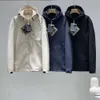 Arc jaqueta masculina designer com capuz tecnologia náilon à prova dwaterproof água zíper jaquetas de alta qualidade leve casaco esportes ao ar livre casacos 2023