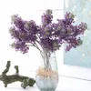 Fleurs lilas artificielles Real Touch, 2 pièces, flores artificielles pour décoration de mariage à domicile, arrangement de fausses fleurs, DIY, 240306