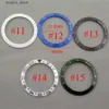 Horlogebanden 40 mm keramische titanium bezel-inzetkit Fit automatische 43 mm herenkast Nieuwe hoogwaardige bezels invoegaccessoires P281B L240307