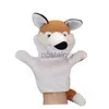 Animali Anime Peluche ripiene Animali Giocattolo a mano Burattini Finta bambole Educativi per bambini Raccontare storie ai bambini 36 Acconciatura DHL 240307