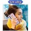 6.8 inç S24 Tam Touch Sceen 5G Cep Telefonu 16 1TB S23 Ulta Oiginal Yüz Kilidi Kilidi Smatphone Cep Telefonları Camea GPS İngilizce