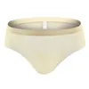 Cuecas de malha de cintura baixa homens roupa interior macio respirável calcinha curta sexy briefs sous vetement homme calzoncillos hombre