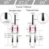 AttlvTuBicycle Air Front Fork Magnesium Alloy Ultralight Mountain Bike Suspension Straight and Tapered MTB 26 275 29IN 240228