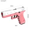 Gun Toys 2024. M1911 Glock Automatic Shell Soft Bullet Toy Gun Air Gunner Gun CS Shooting Boys Toy yq240307