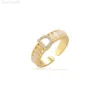 Klassieke vergulde letter D Ring Mode Band Baksteen Vintage Charm Ringen Bruiloft Sieraden groothandel0727