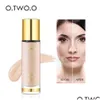 Fond de teint O Two 8 couleurs maquillage liquide correcteur blanchissant hydratant contrôle de l'huile soins du visage imperméables 230801 livraison directe Dh9Ao