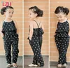 Kinderkleding Trainingspak voor meisjes Kledingsets Zomer Peuter Meisjeskleding Jumpsuit Pak Kinderkleding 2 3 4 5 6 7 Jaar 210317807214