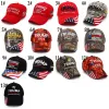 Président Donald Trump 2024 Chapeau Camouflage Baseball Ball Caps Femmes Hommes Designers Snapback US Flag MAGA Anti Biden Summer Sun Visor Cpa4244 0312