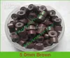 50mm Silicone Micro Ring Links for Feather Hair ExtensionsBrown5000pcs mix color2761263