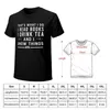 Tanktops voor heren Dat is wat ik doe Boeken lezen Thee drinken Lezers Koffie T-shirt Sneldrogend Grappig T-shirt Zwarte T-shirts voor mannen