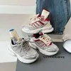 Sneakers Dress Shoes Childrens shoes boys sports 2024 new spring and autumn childrens breathable middle large casual dad shoesH240307