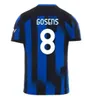 2023 2024 Lukaku Inters Milans Soccer Jerseys Brozovic Calcio Barella Kit 23 24 Dzeko J.Correa Lautaro J.Correa Bellanova Barella Men Kids Set Football Shirts