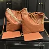 Designer-Handtaschen, Tragetaschen, CC-Geldbörsen, Handtaschen, schwarze Umhängetasche, offene Kette, Kordelzug, weiches Leder, Clutch, mehrere Spezifikationen, Silber- oder Goldtaschen