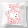 Top Perfume Bottle Series Pillow Classic Style Pillows Peach Skin Fabric Pillow Cover Wholesale