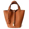 Вечерние сумки, женская сумка-корзина из воловьей кожи, сумка-ведро из натуральной кожи, сумка для поездок на работу, большая вместительность, сумка с ручкой сверху