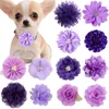 Accessoires pour animaux de compagnie, 96 pièces, pour chien, chat, chiot, enlever les breloques de collier à fleurs, fournitures de décoration avec nœud papillon, vente en gros, 240226