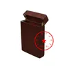 Nouveau style coloré bois naturel fumer boîte de rangement de cigarettes couverture portable innovant ouvert sec herbe tabac logement titulaire cachette cas DHL