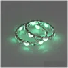 Bagues de bande Bague ouverte fluorescente de mode pour femmes 3 couleurs brillent dans le coeur lumineux sombre mignon femme à la mode bijoux cadeau Dro Dhnkv