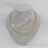 collier de bijoux de créateurCollier de lettre de chaîne de corde plaquée or collier pour femmes hommes mode dorée chaînes de corde torsadée en acier inoxydable bijoux cadeau Y1