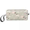 Cosmetic Bags Custom A Windy Day Toiletry Bag Women Greyhound Whippet Sighthound Dog Makeup Organizer Beauty Storage Dopp Kit Case