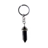 Key Rings Charms Natural Stone Key Rings Keyring Fashion Keyholder Boho Jewelry Car Keychain For Drop Delivery Jewelry Dhpeq