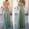 Dress Women Boho Maxi Dress Multiway Wrap Convertible Bandage Club Long Dress Country Beach Wedding Guest Party Gown Robe Longue Femme