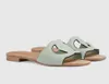 Découpé Femme Pantoufle Sandale Appartements Sandales à glissière découpées pour femme en plein air tongs sandales de plage mules sandales en cuir de veau vêtements décontractés taille 35-43Box