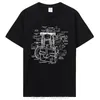 T-shirts pour hommes Mécanique Pièces de moteur de voiture Amoureux de voitures T-shirt musculaire Vêtements de mode Carguy Graphic Tee Tops Mari Papa Cadeaux