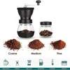 Manual Coffee Bean Grinder Handmade Kitchen Tool Household Grinders Coffee Accessories Coffee Grinder Hand 240223