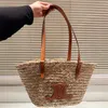 2024 designer de moda saco bolsa sacola retro artesanal grama tecido cesta vegetal praia férias grande capacidade versátil