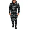 Hommes Survêtement Militaire À Capuche Ensembles Camouflage À Capuche Costume De Loisirs Homme Sweat Pantalon Tactique Sweat Sport 240227