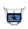 Bil multimedia videospelare GPS -navigering Android för Hyundai Accent Verna 20122017 2DIN 4G RDS NODVD8856742