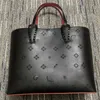Designer Tote Classic CL Cabarock Cabata Petit Modele French Brand Shoulder Bag Women Red Bottoms Black Leopard Luxury Handbag Tote Bag Designer